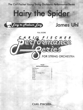 Hairy the Spider by Uhl James for