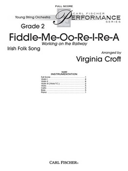 Fiddle-me-oo-re-i-re-a by Irish Folk Song - Croft Virginia - for Full Score
