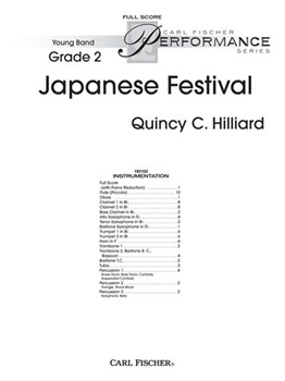 Japanese Festival by Hilliard Quincy C for Full Score