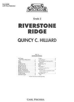 Riverstone Ridge by Hilliard Quincy C for Full Score