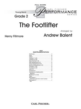 Footlifter by Fillmore Henry - Balent Andrew - for Full Score