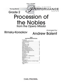 Procession Of The Nobles From Mlada by Rimsky-Korsakov Nikolai - Balent Andrew - for Full Score
