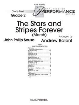 Stars & Stripes Forever by Sousa John Philip - Balent Andrew - for Full Score