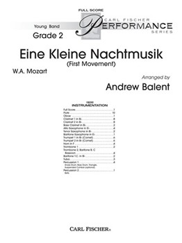Eine Kleine Nachtmusik by Mozart Wolfgang Amadeus - Balent Andrew - for