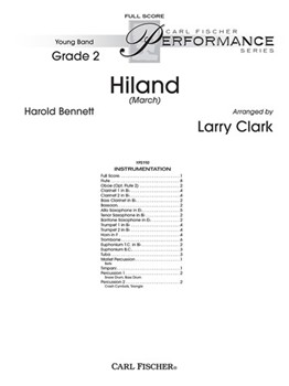 Hiland by Bennett Harold - Clark Larry - for Full Score