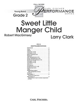 Sweet Little Manger Child by Larry Clark Robert for