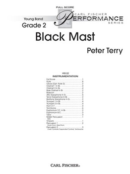 Black Mast by Terry Peter for Full Score