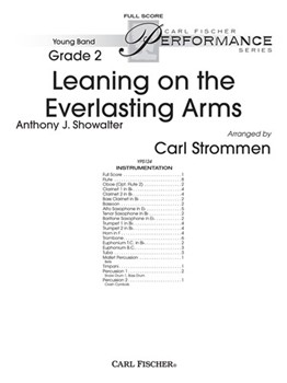 Leaning On The Everlasting Arms by Showalter Anthony J - Strommen Carl - for Full Score