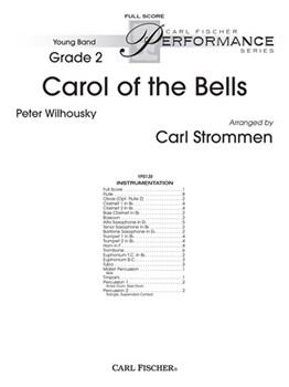 Carol of the Bells by Wilhousky Peter - Strommen Carl - for