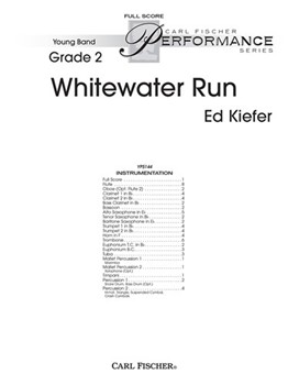 Whitewater Run by Kiefer Ed for Full Score