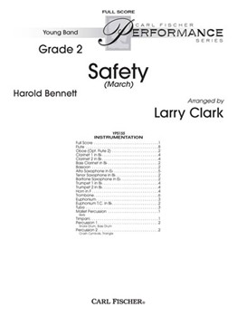 Safety (March) by Bennett Harold - Clark Larry - for
