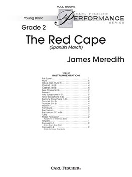 Red Cape (Spanish March) by Meredith James for Full Score