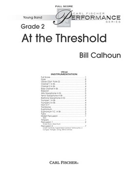 At the Threshold by Calhoun Bill for