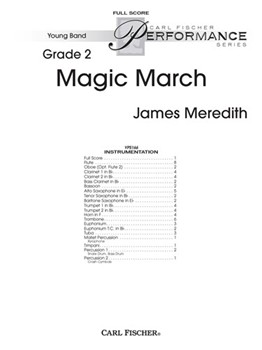 Magic March by Meredith James for Full Score