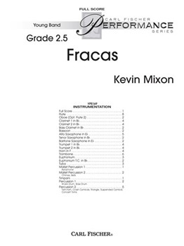 Fracas by Mixon Kevin for