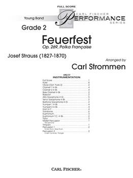 Feuerfest Op. 269 Polka Francaise by Strauss Josef - Strommen Carl - for