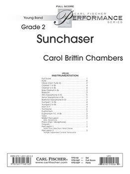 Sunchaser by Chambers Carol Brittin for Full Score