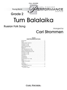Tum Balalaika by Russian Folk Song - Strommen Carl - for