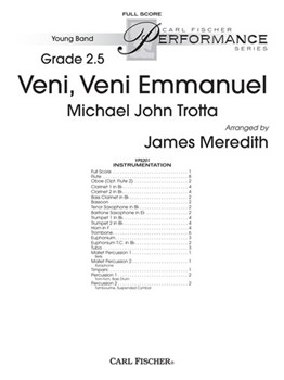 Veni Veni Emmanuel by Trotta Michael John - Meredith James - for