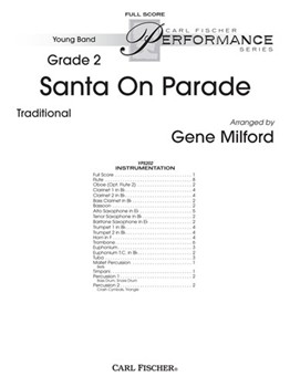 Santa On Parade by Traditional - Milford Gene - for Full Score