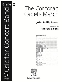 The Corcoran Cadets March by Sousa John Philip - Andrew Balent - for