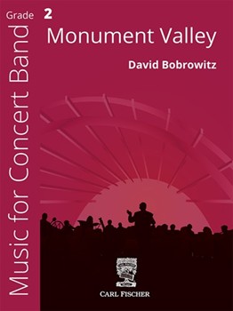 Monument Valley by Bobrowitz David for Concert Band
