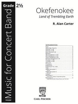 Okefenokee: Land of Trembling Earth by R. Alan Carter for