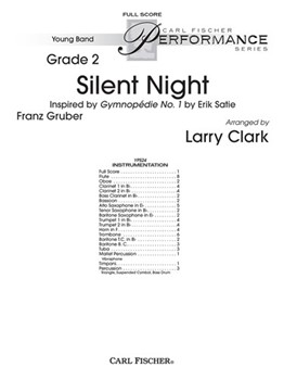 Silent Night by Gruber Franz - Clark Larry - for Full Score