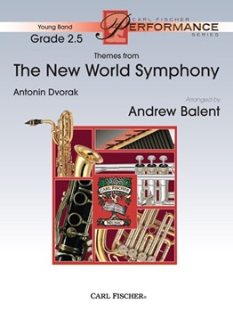 New World Symphony Themes From by Dvorak Antonin - Balent Andrew - for Concert Band