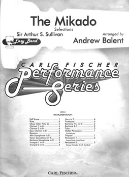 The Mikado by Sullivan Arthur S - Balent Andrew - for