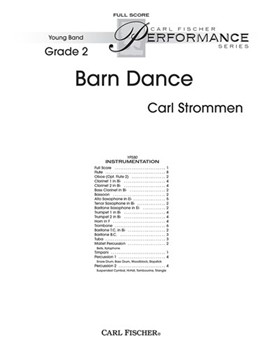 Barn Dance by Strommen Carl for Full Score