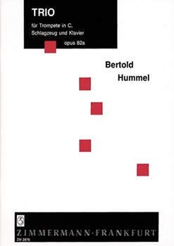 Trio op. 82a by Hummel Bertold for