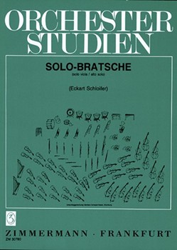 Orchestra Studies Solo Viola by for