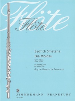 Moldau by Smetana Bedrich for Flute Quartet