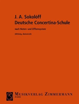 Method for the concertina (40-tone diatonic) by Sokoloff J A for