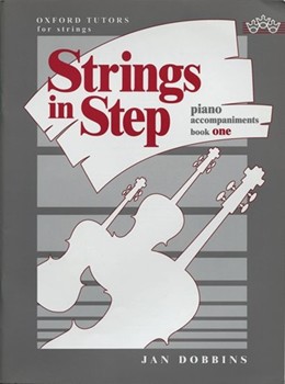 Strings in Step piano accompaniments Book 1 by Dobbins Jan for Solo; 2-5; 6-13