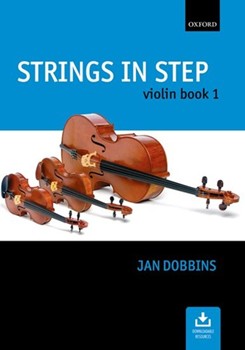Strings in Step Violin Book 1 (Book and CD) by Dobbins Jan for Solo; 2-5; 6-13