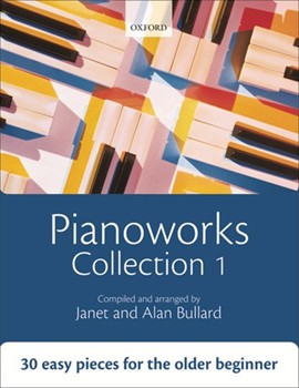 Pianoworks Collection 130 easy pieces for the older beginner by BULLARD JANET for Solo