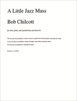 Little Jazz Mass - Bass Part by Chilcott Bob for Instrumental Parts