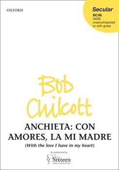 Con amores la mi madreVocal score by Anchieta Juan for SATB
