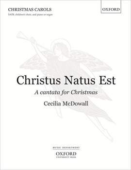 Christus Natus EstVocal score by McDowall Cecilia for SATB