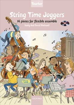 String Time Joggers Teacher's pack14 pieces for flexible ensemble by Blackwell Kathy for 2-5; 6-13