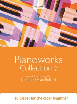 Pianoworks Collection 230 pieces for the older beginner by BULLARD JANET for Solo