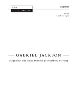 Magnificat and Nunc Dimittis (Tewkesbury Service)Vocal score by Jackson Gabriel for SATB