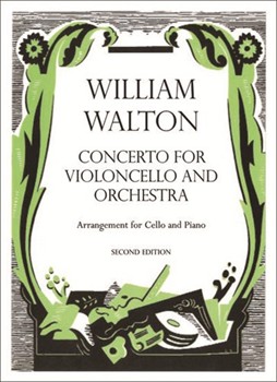 Concerto For Cello 2nd Edition by Walton William for Cello and Piano (2nd Ed)