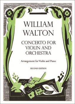 Concerto For Violin 2nd Edition by Walton William for Violin and Piano (2nd Ed)