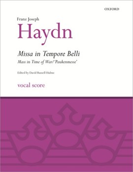 Missa In Tempore Belli by Haydn Joseph for SATB
