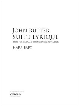 Suite Lyrique by Rutter John for Harp Solo
