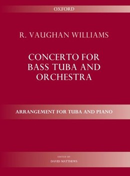 Concerto For Bass Tuba (in F Minor) by Vaughan Williams Ralph for Tuba and Piano