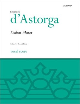 Stabat MaterVocal score by d'Astorga Emanuele for SATB